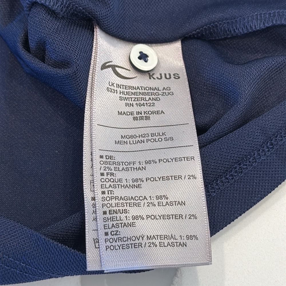 KJUS Polo Shirt Mens Size M Blue Golf
Casual Short Sleeve - Picture 8 of 8